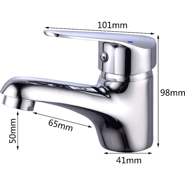 смеситель для раковины river balaton r009 10000003148 хром