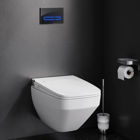 унитаз-биде am.pm inspire v2.0 ccc50a1700sc подвесной, безободковый, с сиденьем микролифт, белый