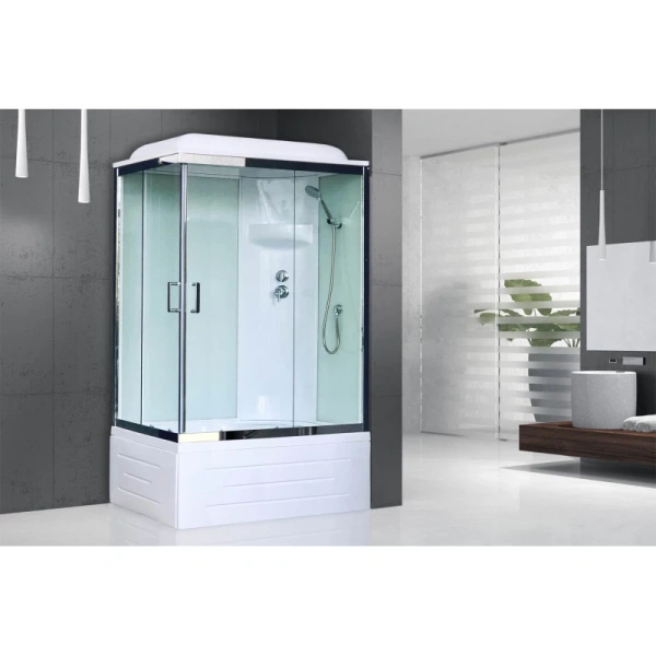 душевая кабина royal bath rb 8120bp6-wt-ch r