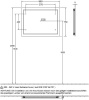 Зеркало Villeroy & Boch Finion G6008000 80 см, с настенным освещением