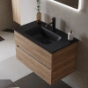 тумба под раковину sancos urban 790х450х550, c двумя ящиками, дуб галифакс натуральный, арт. ur80eg
