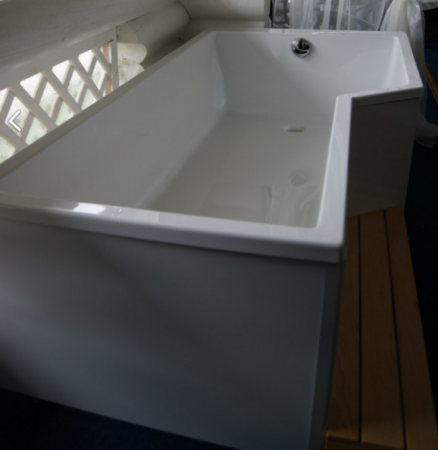 акриловая ванна jacob delafon bain douche neo 170x90 l e6d002l-00 без гидромассажа