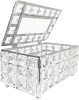 диспенсер для салфеток kassatex crystal crl-th-slv серебро