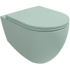 Унитаз подвесной Isvea Infinity 10NF02001SV-2T безободковый, мятный матовый