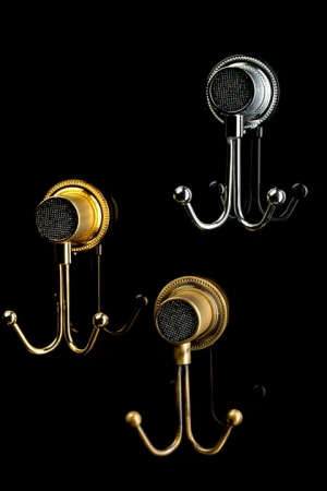 двойной крючок boheme royal cristal 10926-g-b золото