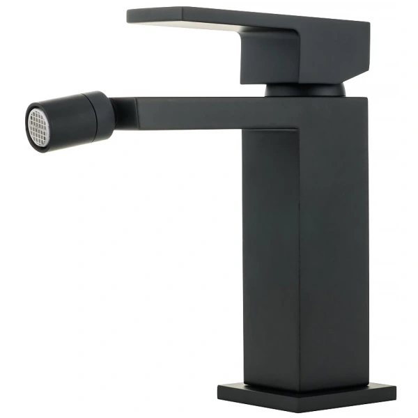 смеситель migliore kvant 30437 для биде, с донным клапаном, черный матовый