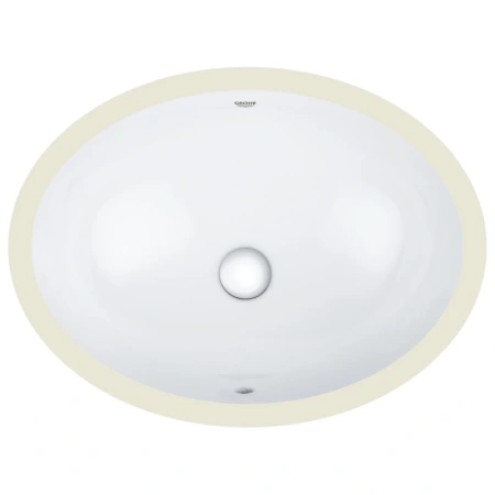 раковина 56x42 см grohe bau ceramic 39423000
