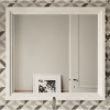 Зеркало Kerama Marazzi Pompei 80 белое, с подсветкой