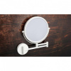 Косметическое зеркало Bemeta White 112201514 23x45x31 см круглое, белый