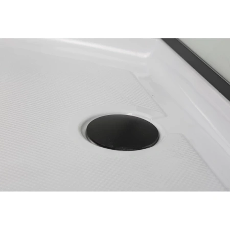 душевая кабина niagara premium 90x90 ng-6901-01g black с гидромассажем