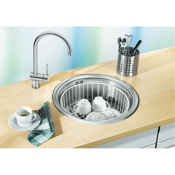 кухонная мойка blanco rondosol 513306 сталь