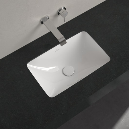 раковина встраиваемая villeroy & boch loop & friends 61 см 4a580001 альпийский белый