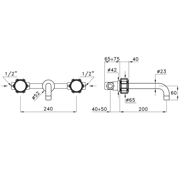 смеситель для раковины stella timeaster td 01003 cr00