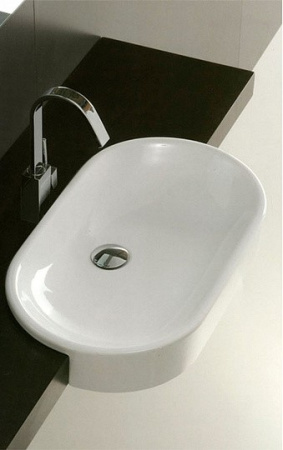 раковина полувстраиваемая disegno ceramica ovo 64 см ov06437001