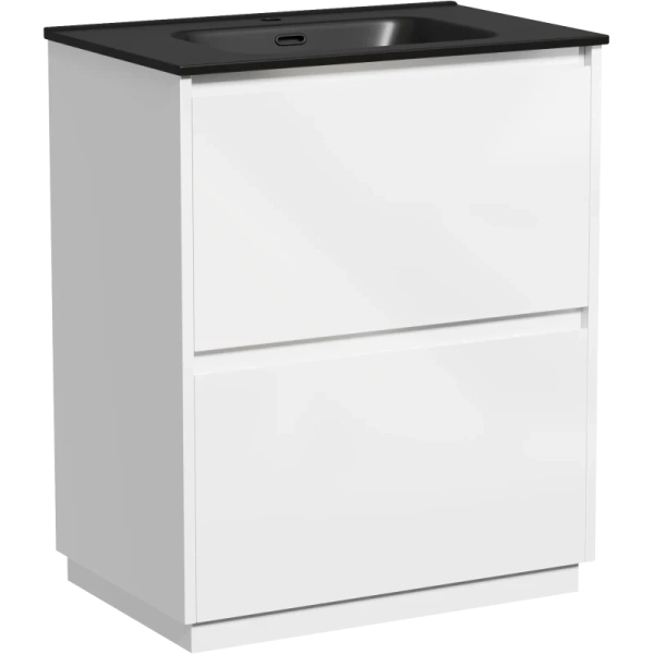 тумба под раковину sancos libra floor 70 lb70fw белый глянец