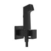 Гигиенический душ Hansgrohe Bidette 1jet E 29233670 со смесителем, черный матовый