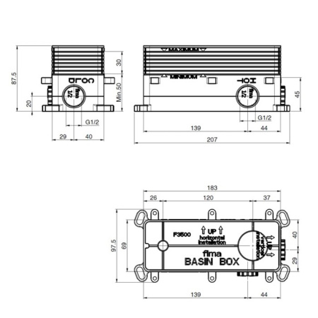 внутренняя часть fima carlo frattini f3500