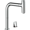 Смеситель для кухни Hansgrohe Metris Select M71 73825000, хром