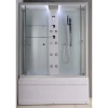 душевой бокс timo lux 148x82 tl-1505 с гидромассажем