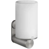 Стакан для зубных щеток Gessi Gessi316 54707#239 настенный, белый, цвет STEEL BRUSHED