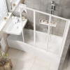 фронтальная панель для ванны ravak behappy ii 160 l cz96100a00