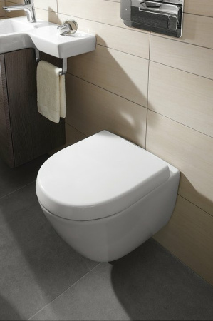 унитаз подвесной villeroy & boch subway 2.0 5606 r0 01 белый