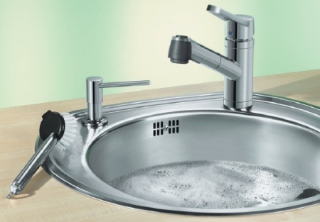 кухонная мойка blanco rondoval 513314 сталь