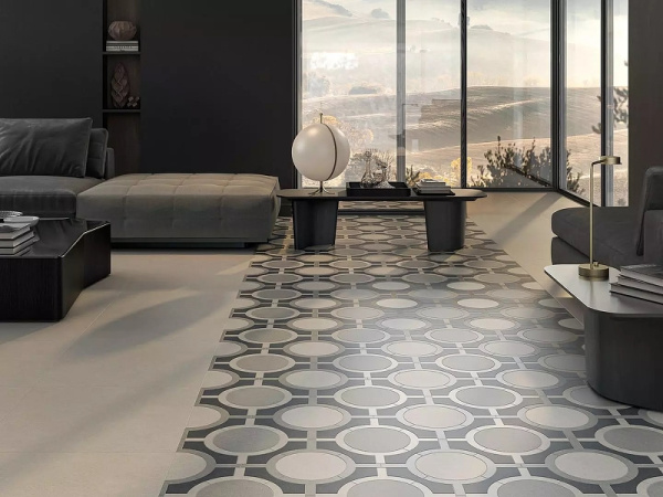 Керамогранит Kerama Marazzi Джиминьяно серый светлый лаппатированный обрезной DD519222R 60х119,5 см