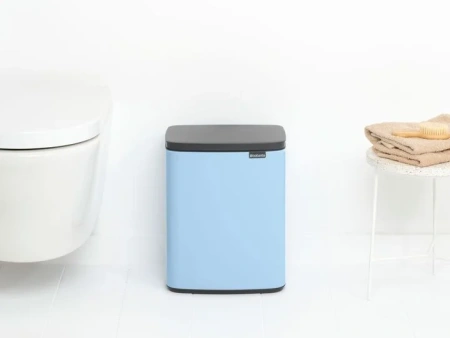 мусорное ведро brabantia bo 223563 12 л, нежно-голубое
