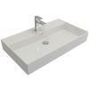 Раковина накладная Bocchi Milano 80 1377-001-0126 Белая глянцевая