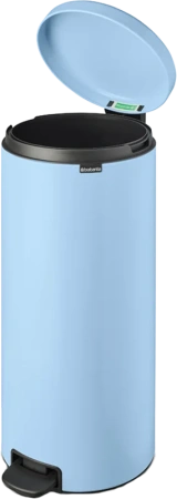 мусорное ведро brabantia newicon 202667 30 л, голубое