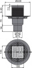 душевой трап alcaplast apv201