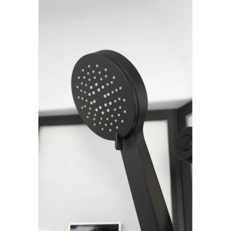 душевая кабина niagara premium 90x90 ng-6901-01g black с гидромассажем