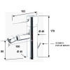 смеситель для раковины daniel suvi decora yc s20605yc 86