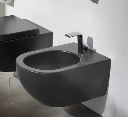 биде подвесное flaminia app ap218.7037 grigio lava