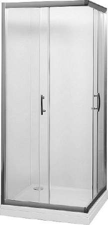 душевой уголок aquanet alfa cube naa1142 00168416 90x90 профиль хром стекло прозрачное
