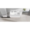 раковина полувстраиваемая ravak clear 80 см xjj01180000, белая