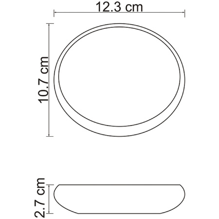 мыльница wasserkraft dinkel k-4629 цвет белый