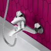 смеситель для ванны dorff stark d1101000 хром