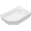 душевая кабина river dunay 120x90x26 mt r 10000003129 профиль матовый хром задняя стенка белая