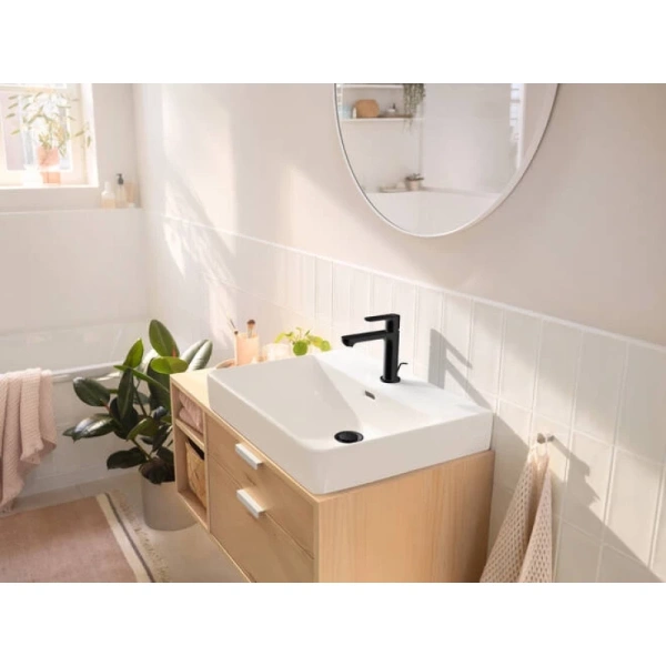 смеситель для раковины с донным клапаном hansgrohe rebris s 72517670
