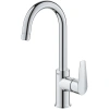 смеситель для раковины с донным клапаном grohe bauedge new 23760001