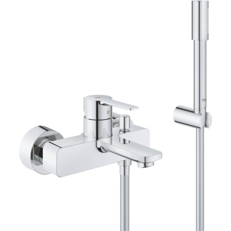 Смеситель для ванны с душем Grohe Lineare 33850001 цвет хром