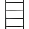 Полотенцесушитель Point Афина П4 PN04846B электрический, диммер справа, 40x60 см, черный