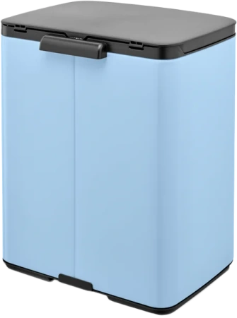 мусорное ведро brabantia bo 223563 12 л, нежно-голубое
