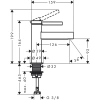 кран для холодной воды без донного клапана hansgrohe finoris 76013670