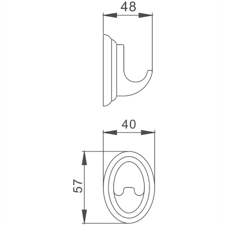 крючок haiba hb1505-1