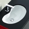 раковина встраиваемая artceram idea idl001 01;00 60x37 см, белая