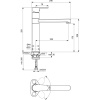 смеситель для кухни ideal standard cerafine o bc501xg