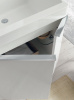 тумба с раковиной для стирки geromin round ra65 600х500